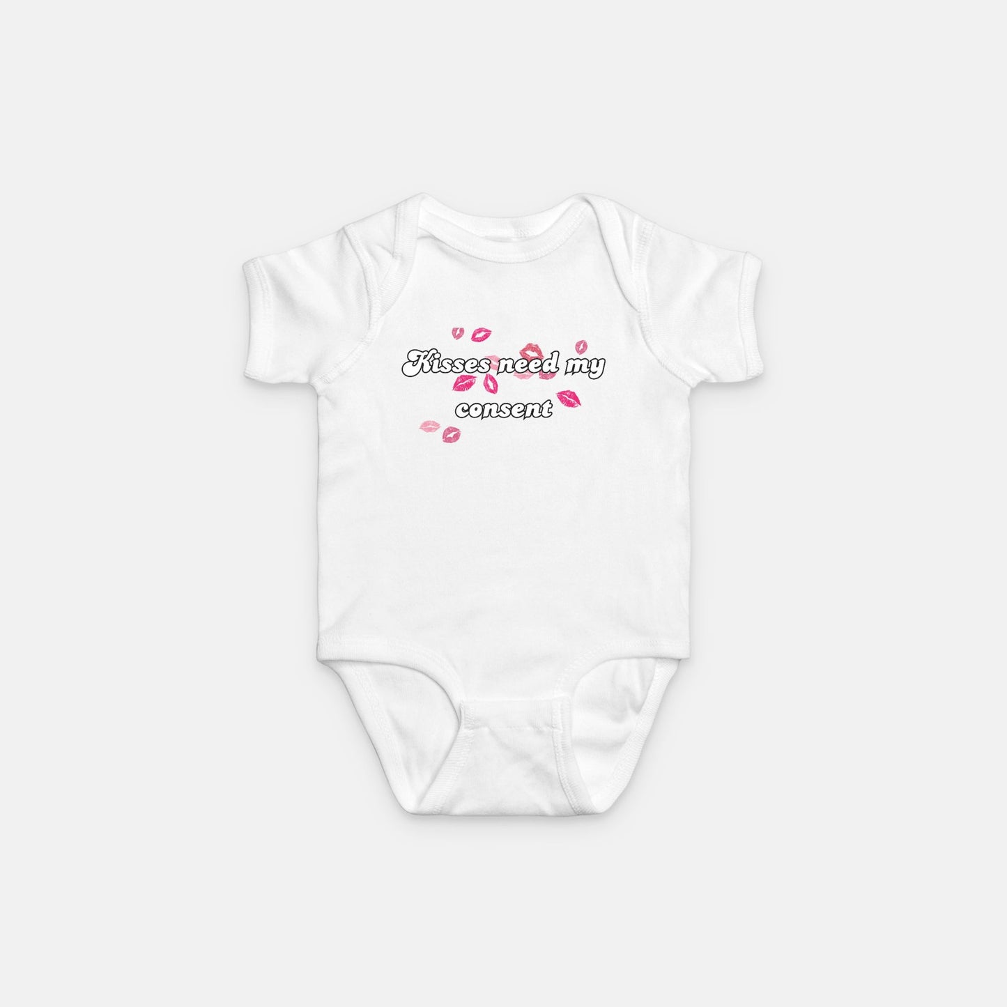Kisses Need Consent Onesie
