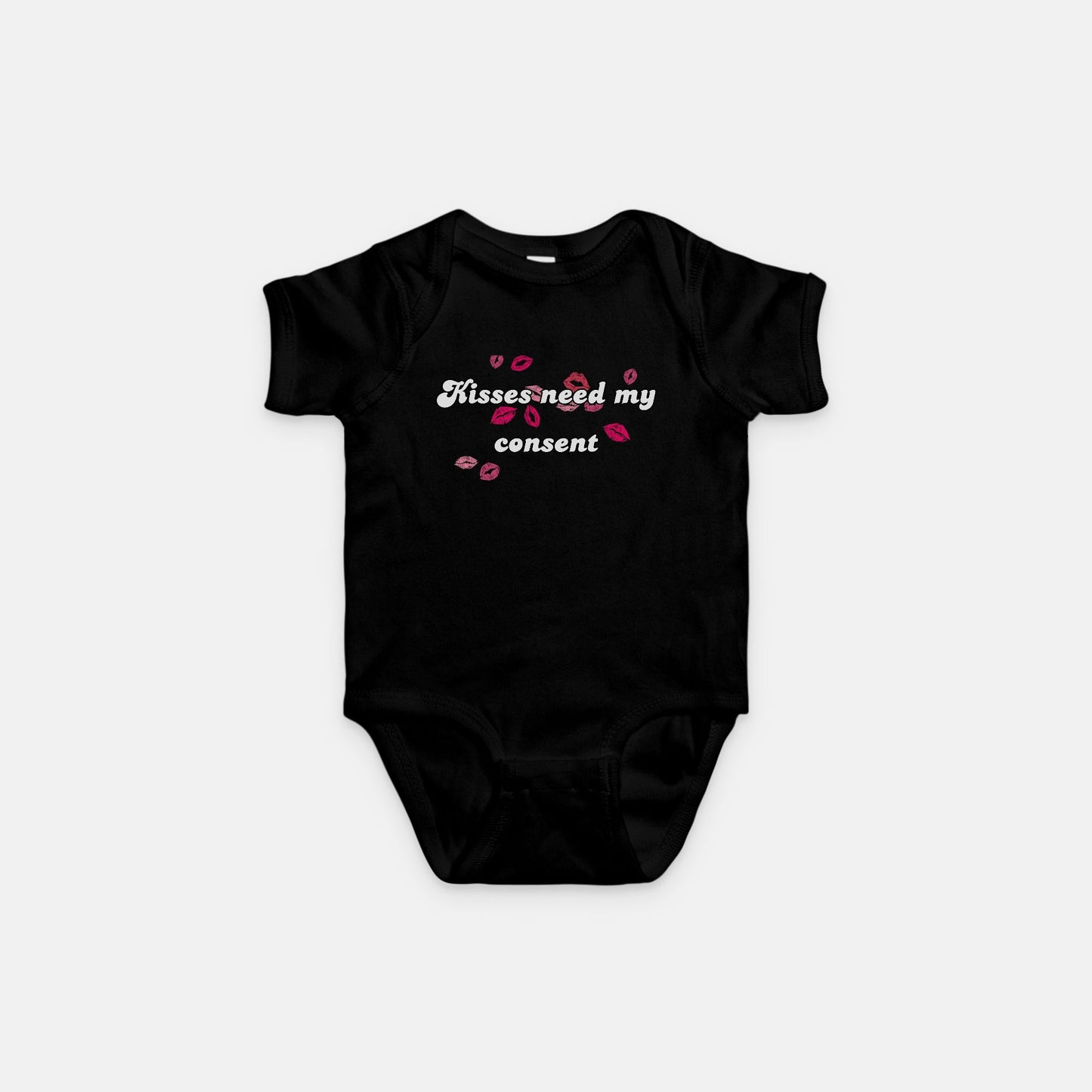 Kisses Need Consent Onesie