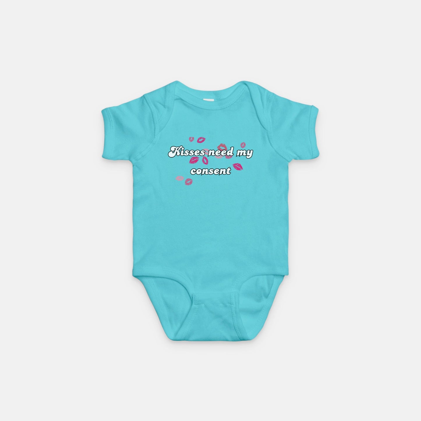 Kisses Need Consent Onesie