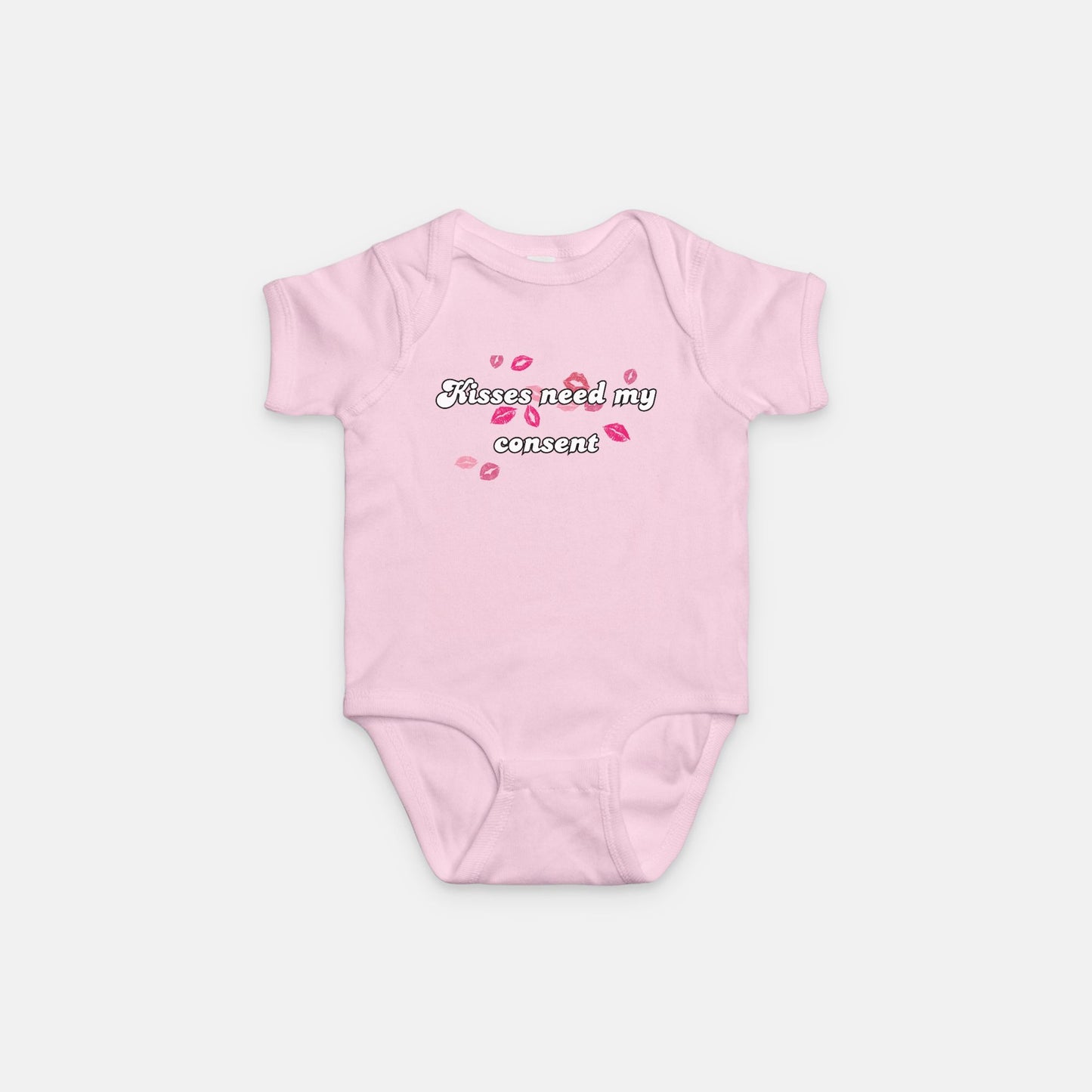 Kisses Need Consent Onesie