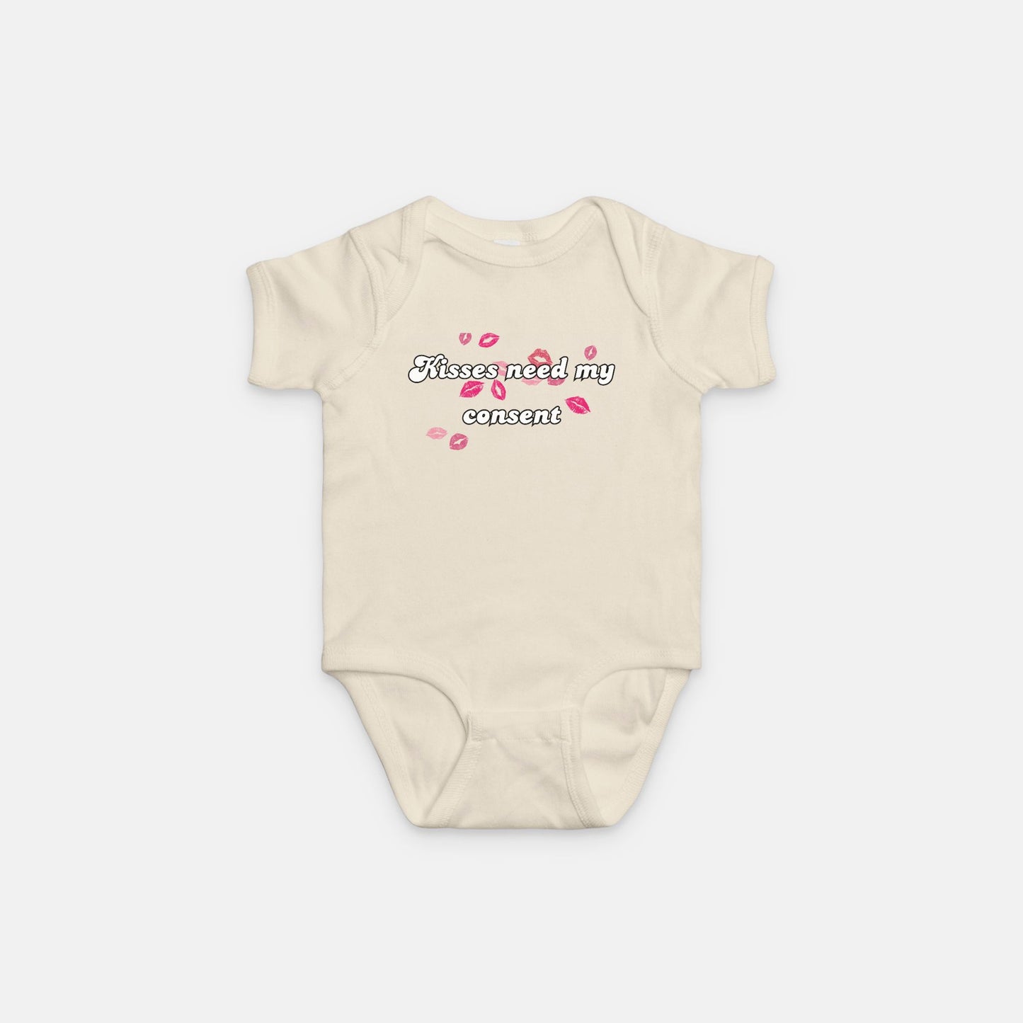 Kisses Need Consent Onesie