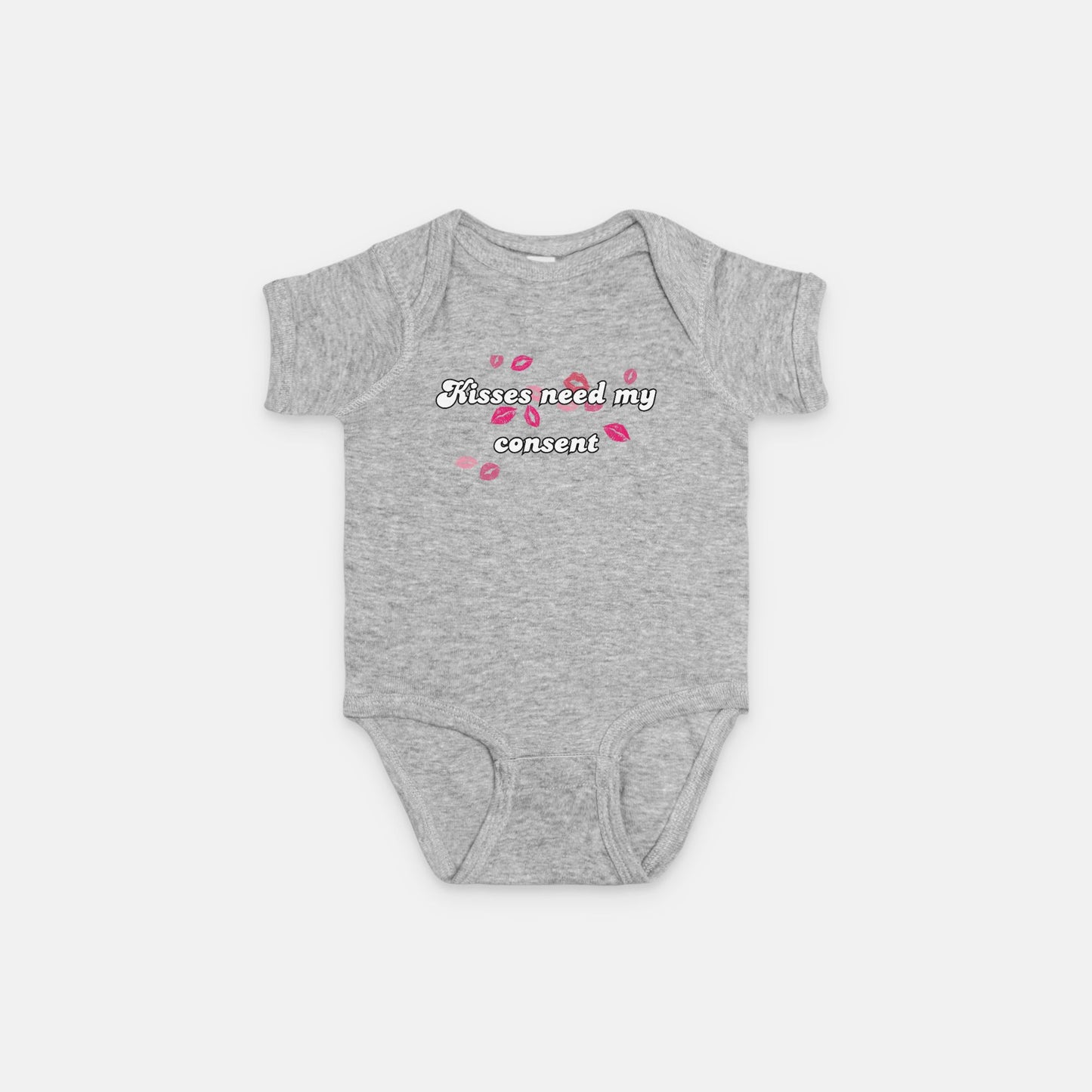 Kisses Need Consent Onesie